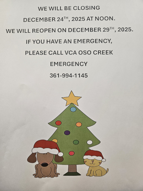 Holiday Hours